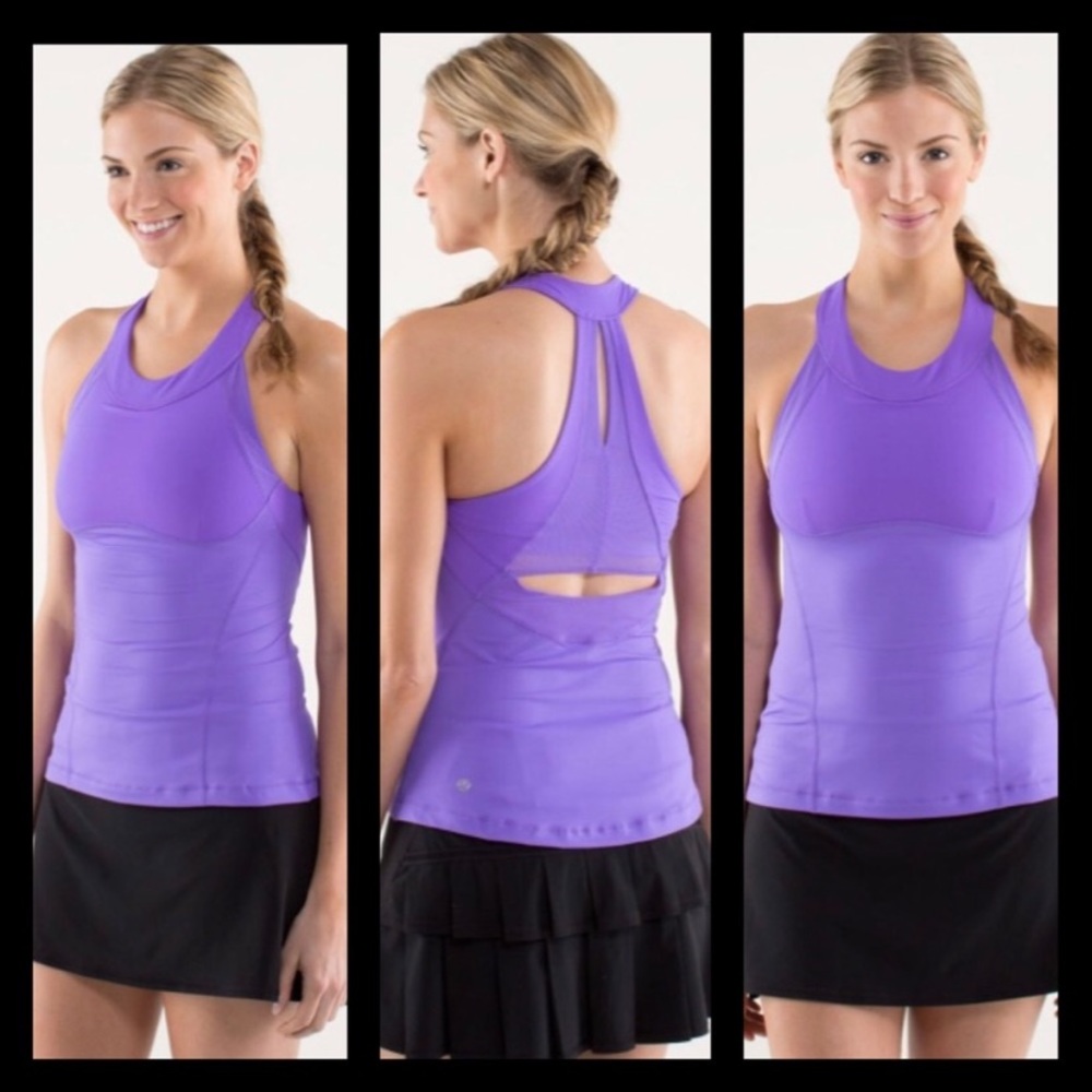 Lululemon Run Make It Count Tank-Power Pu - image 1